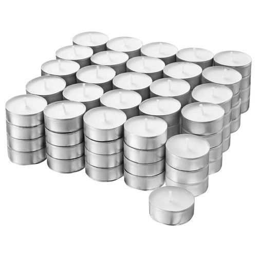 Set 100 pezzi candele basse - pezzi,
