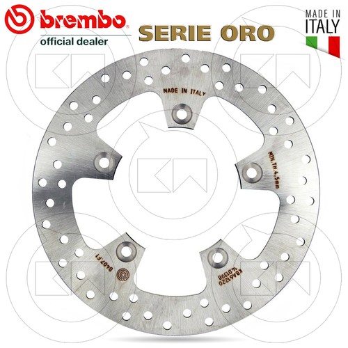 Rear brake disc brembo - rear, gold