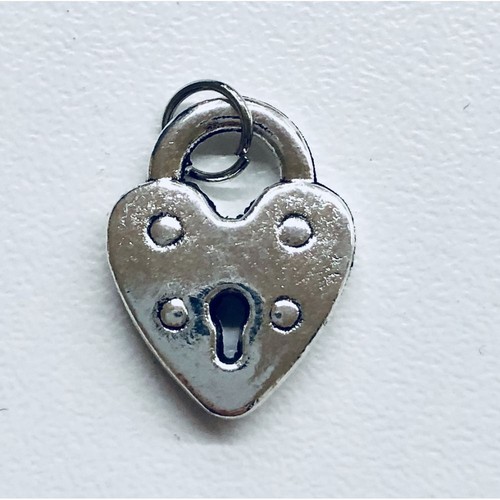 20x ciondolo metallo cuore - 20x,