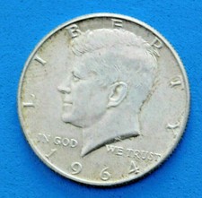Moneta argento Half Dollar "J.F.Kennedy" In God we Trust, USA - 1964