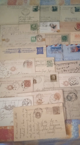 Regno cartoline postali usate - postali,