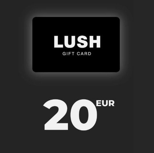 Gift card lush - card, 20€
