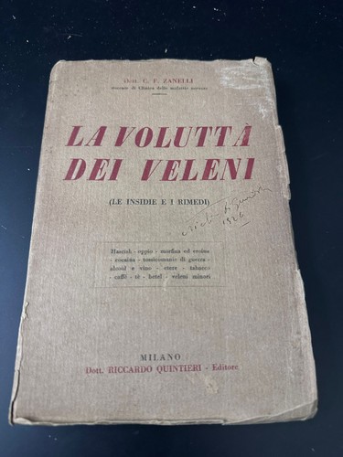 Voluttà dei veleni - voluttà, dott