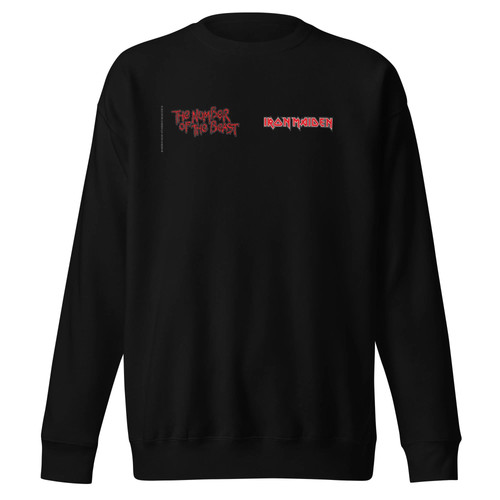 Felpa uomo iron maiden - uomo,