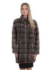 Cappotto 82 cm blu iris 44