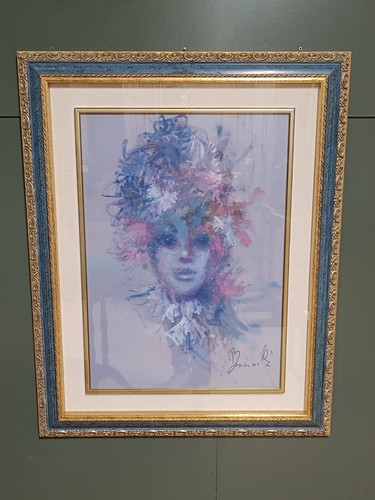 Quadro tempera cartoncino - quadro,
