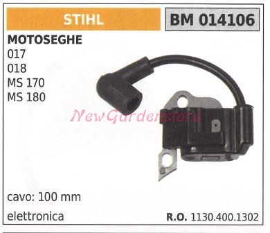 Bobina accensione stihl motore - bobina,