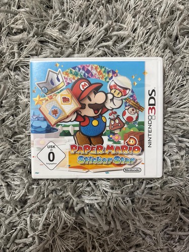 Paper mario sticker star - mario, 3ds