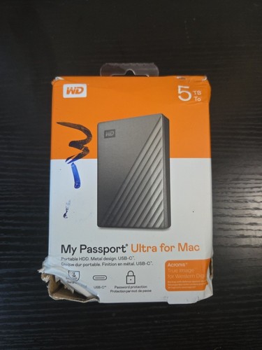 5tb passport ultra per - wd,