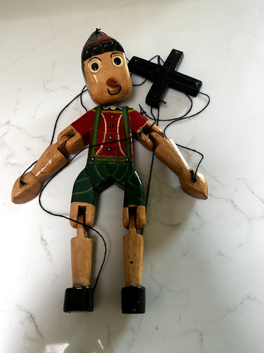 Pupazzo pinocchio legno - pinocchio, in