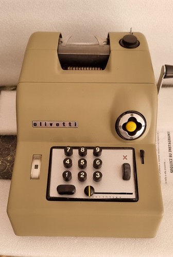 Calcolatrice olivetti vintage - calcolatrice,