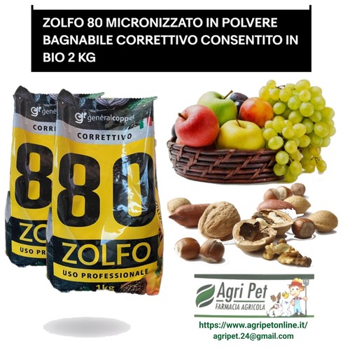 Zolfo micronizzato in - micronizzato,