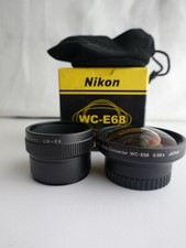 NIKON WC- E68 aggiuntivo grandangolare con Adattatore UR-E5 X Coolpix 5000 NUOVO