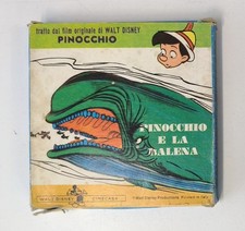 Pinocchio e la balena movie cartoon film super 8 b/n