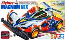 Tamiya 19410 Mini 4WD 1/32 Fighter Magnum VFX Kit Montaggio Nuova