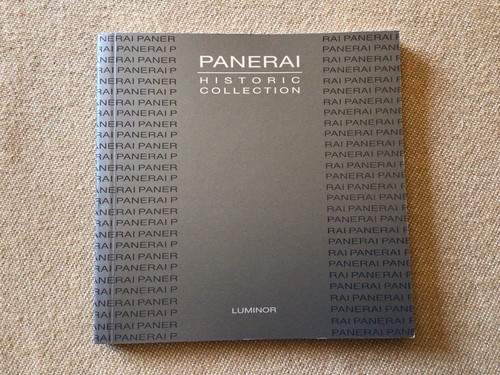 Libretto booklet panerai - booklet,