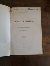 RINIERI, IL CAPORALE TRASTEVERINO. 1904 I ed. RARO