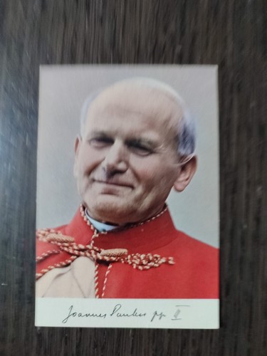 Giovanni paolo holy - holy, card