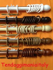 BASTONE TENDA IN LEGNO 35 BIANCO NOCE CILIEGIO NATURALE 160 180 200 220 240 300