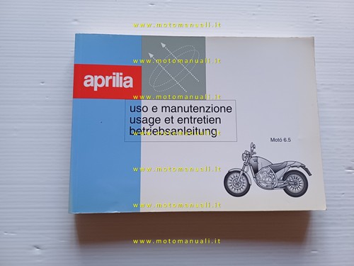 Aprilia moto 650 1995 - moto', manuale