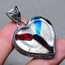 Ciondolo vintage in vetro