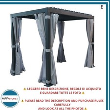 Tende e Zanzariere per Pergola Djerba 3×3 m – Garden Team