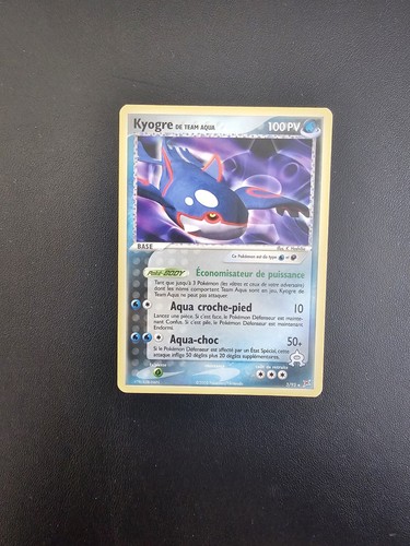 Carte pokémon kyogre team - pokémon,