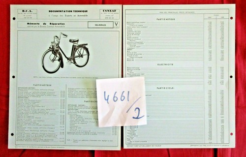 4661 velosolex fiche - n°4661/2,
