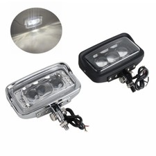 Faro quadrato moto led d'epoca