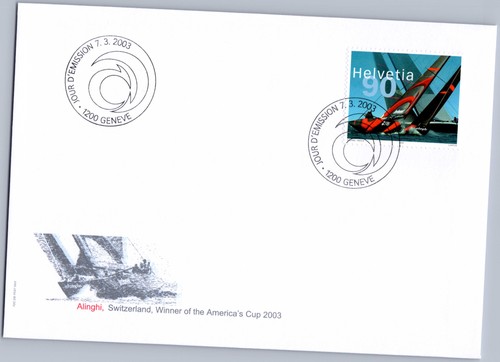 Svizzera fdc ginevra 2003 - svizzera,