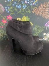 Stivaletti scamosciati neri UK