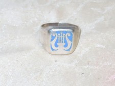 Anello Vintage "Musica" Lira!