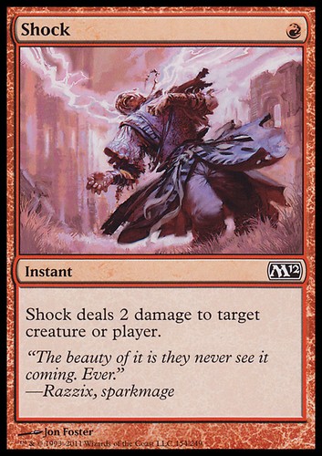 Mtg shock foil - -,