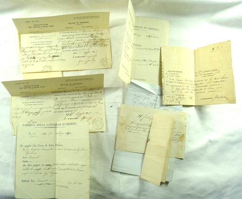 Lotto antichi documenti - lotto,