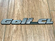 VOLKSWAGEN VW GOLF CL 1H6853687J LOGO SIGLA EMBLEMA FREGIO STEMMA SCRITTA BADGE