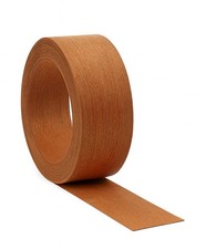 Bordo legno Color mogano 5mt x 25mm per mobili impiallacciatura Bordatura Legno