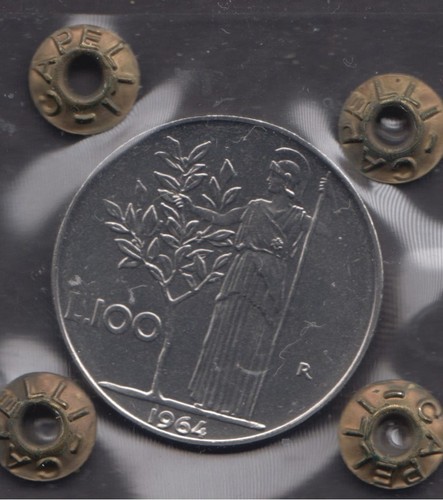 1964 100 lire - , periziata