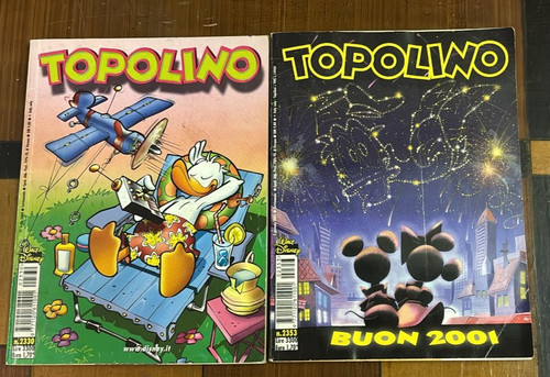 Lotto con topolino albo - topolino,