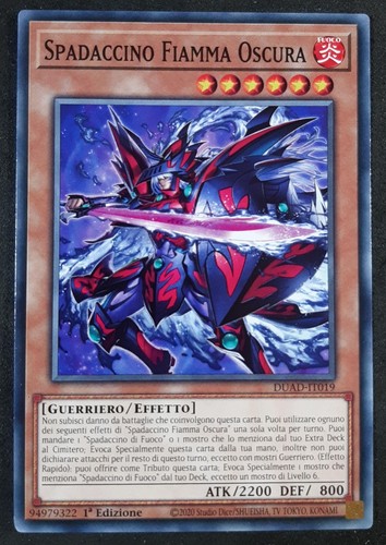 Spadaccino fiamma oscura - spadaccino,