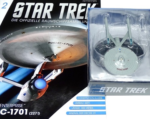 Star trek eaglemoss nave - trek,