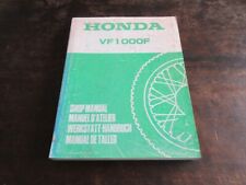 Honda VF1000F 1984 Shop Repair