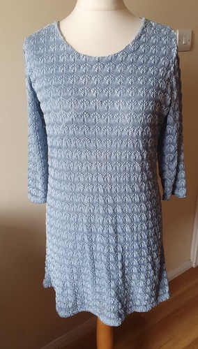 Abito donna blu elasticizzato