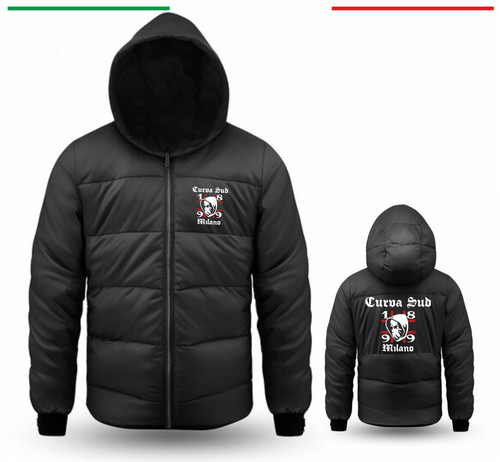 Giacca imbottita curva sud