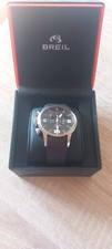 Breil water resistant 10 atm stinless steel cinturino di pelle