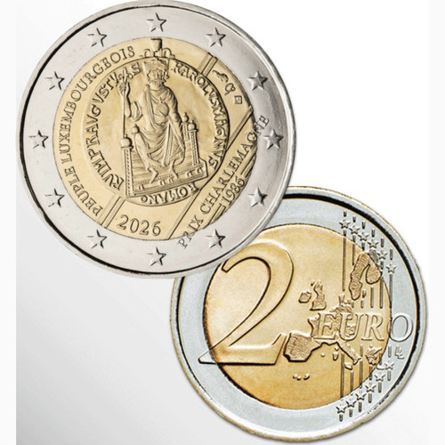 Euro lussemburgo 2026 - 2€,