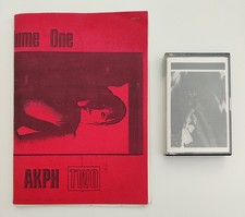 va AKPH TWO / Industrial File Vol. 1 CASSETTE + FANZINE w/ Throbbing Gristle SPK