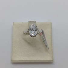 ANELLO DA DONNA CON ZIRCONI IN