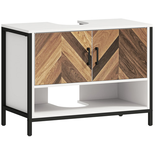 Mobile lavabo bagno - , panna
