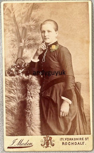Cdv rochdale lady maden - cdv,