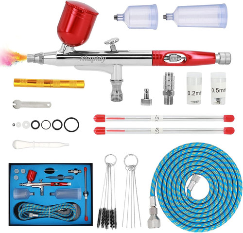 Kit aerografo doppia azione - aerografo,